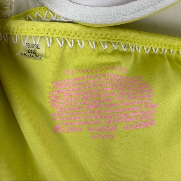 Victoria's Secret Green Crochet Triangle 2 Piece Bikini - Picture 8 of 8